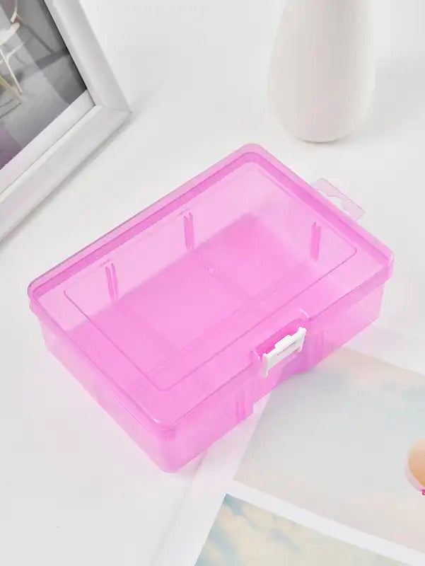 Transparent Plastic Storage Boxes For Jewelry Hardware Accessories Small Items DIY Crafts Cosmetics