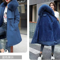 Plus Size Women's Winter Jacket Hoodie Padded Jacket Casual Windbreaker Office Lady's Matching New In Coats & Jackets Outerwear