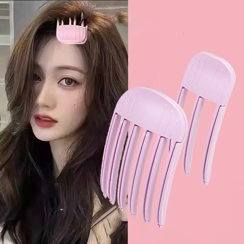 Fluffy Hairpin Curling Bangs Clips Hair Roots Volumizing Hair Clips Women Curling Fixed Shape Clips Fashion Volume Hair Roller