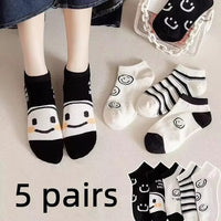 10pairs Womens Anti-Slip Cotton Socks ,Sweat Absorbing Anti-Slip Cotton Bottom Stretch Socks