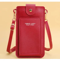 Women Bags Soft Leather Wallets Touch Screen Cell Phone Purse Crossbody Shoulder Strap Handbag for Female Cheap Women's Bags