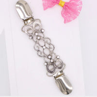 Shawl Clip Gold Silver Autumn Winter Clothing Creative New Alloy Diamond Embellishments Sweater Duckbill Button Accessories