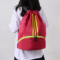 Gym Bag Fitness Backpack Women Men Basketball Backpack Outdoor Soccer Football Storage Bags Training Drawstring Sports Knapsack