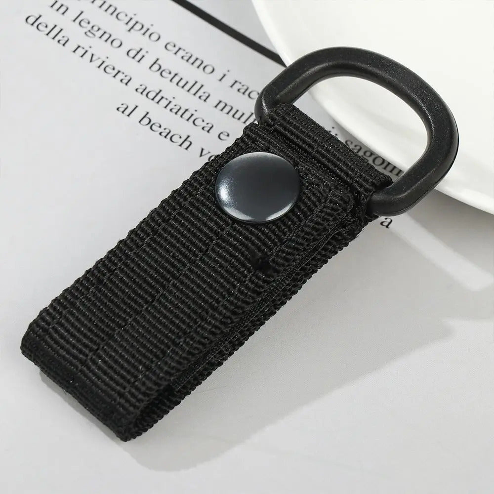 Hanging Key Hook Clip Clamp Buckle Hook Clip Nylon Webbing Molle Belt Clip Outdoor Buckle Strap Hunting Accessories Equipment