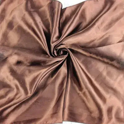 Fashion Solid Women Square Scarf Fake Imitated silk Wraps Elegant Floral Spring Summer Head Neck Hair Tie Band kerchief