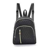 Quilted Pattern Classic Backpack