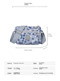 Nylon Oblique Cross-bag New Ladies Bag Bag With Shoulder Bag Fashion Bag Mother Bag