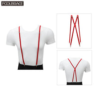 1cm Skinny Suspenders Women Mens Unisex Slim Thin Trouser Straps Adjustable Braces Clip-on Pants Suspenders Belt