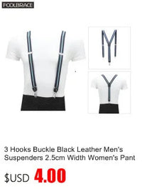 1cm Skinny Suspenders Women Mens Unisex Slim Thin Trouser Straps Adjustable Braces Clip-on Pants Suspenders Belt