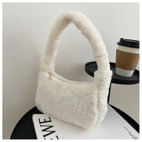 New Trendy and Fashionable Girls and Girls Handheld Plush Bag