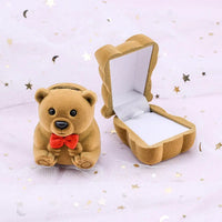 One Piece Velvet Jewelry Box Gift Box Container Wedding Ring Box Ring Case Earrings Holder For Jewelry Display& Jewelry Package