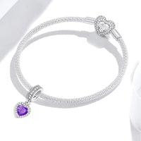 Fit Pandora 925 Original Bracelets Love Heart Flower Four Leaf Clover Turtle 925 Silver Charms Beads DIY Birthday Jewelry Gift