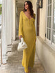 Yellow Maxi Dress