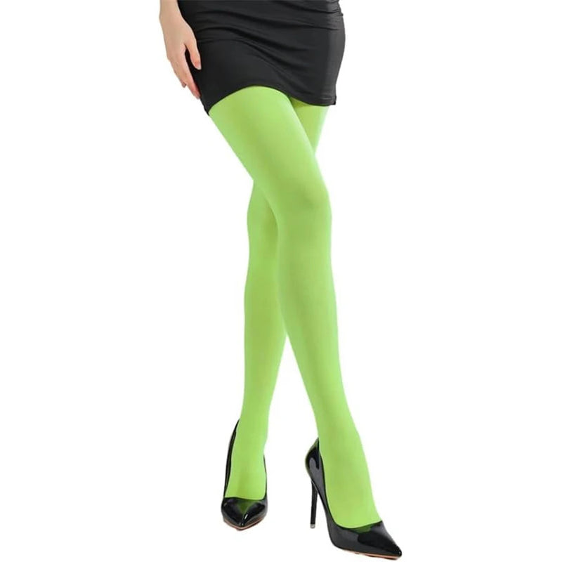 Clearance_Opaque Solid Color Women's Stocking Tights High-waisted Leggings_Continuous updates