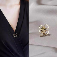 1PC Vintage Temperament Green Jasmine Brooch For Women Crystal Flower Buckle Brooch Dress Clothes Suit Scarf Clip Jewelry Gift