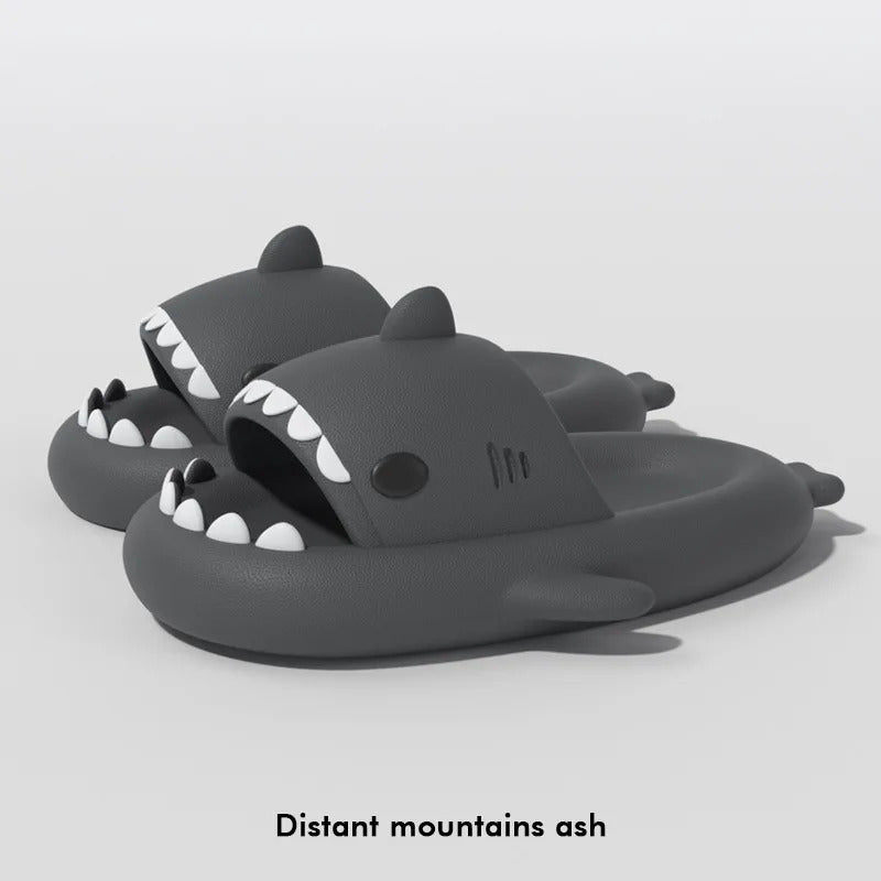 New Style Shark Slippers Women Summer Cute EVA Flip Flops Men Non-slip Indoor Outdoor Slides Girls Boys Beach Shoes Sandals