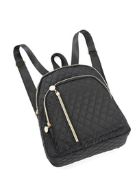 Quilted Pattern Classic Backpack