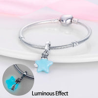 925 Sterling Silver Sun Moon And Stars Charm Beads Fits Pandach Original Bracelets Women Heart Pendants Bead DIY Luxury Jewelry