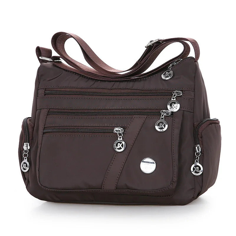 Casual Women Shoulder Messenger Bag Oxford Waterproof Zipper Handbags Package Female Large Capacity Travel Crossbody Bag