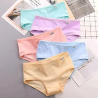 7Pcs/Lot Women's Panties Plus Size Underwear Cotton Briefs Girls Soft Pantys Female Intimates Underpant for Women Sexy Lingeries