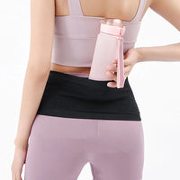 Seamless Invisible Running Waist Belt Bag Gym Bags Lightweight Invisible Mobile Phone Bags Portable Elastic Run Cycling Bag