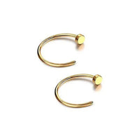 2/10pcs 20G Fake Nose Rings for Women Men,316L Stainless Steel Clip On Lip Rings Labret Ring Nose Piercing Jewelry