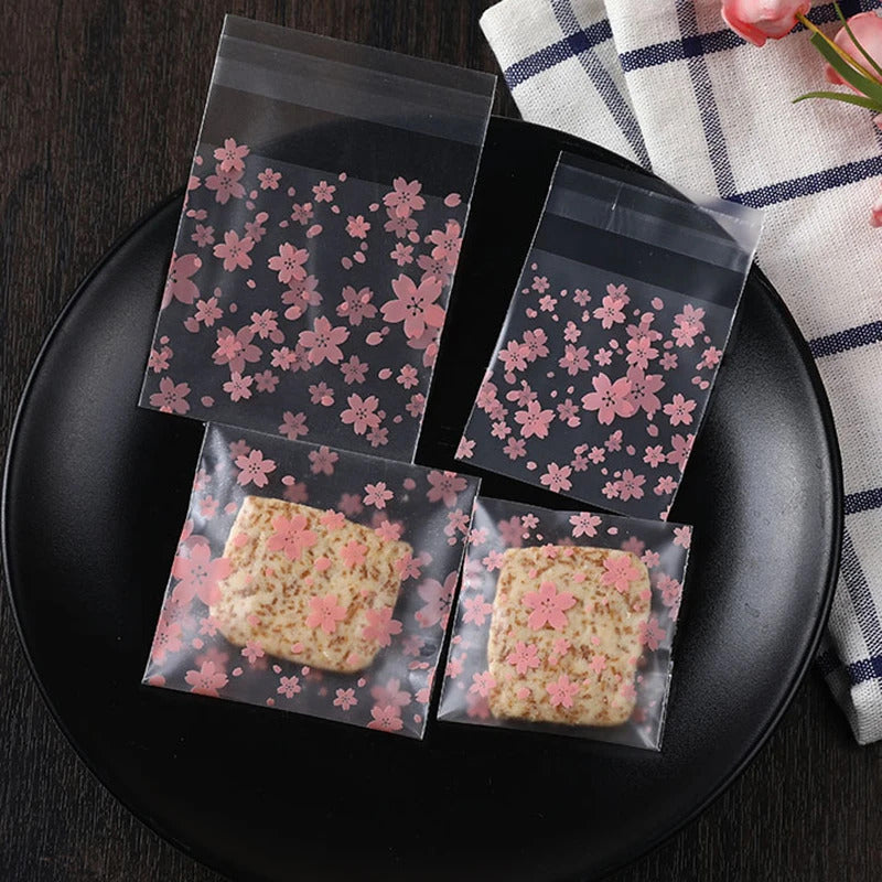 100Pcs/lot Transparent Dot Bags Small Ziplock Jewelry Packaging Bags Fresh-keeping Dustproof Reclosable Candy Cookie Storage DIY