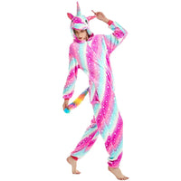 Kigurumi Fox Deer Onesies Cartoon Pajamas For Adults Women Men Animal Pyjamas Homewear Halloween Christmas Cosplay Party Costume