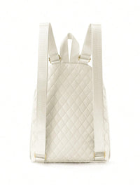 Quilted Pattern Classic Backpack