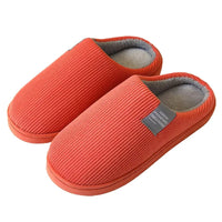 Women's Men's Thick Soft Bottom Home Slippers Household Plush Slippers Anti-slip Thermal Slippers Indoor Winter