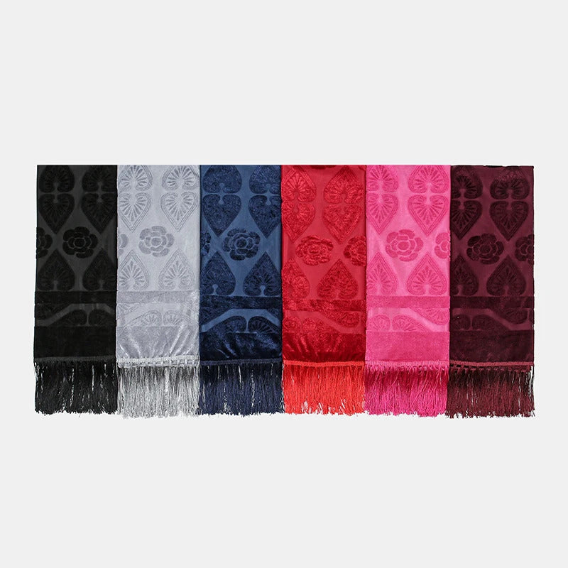 2024 NEW Fashion Women Cut Flowers Hollow Lace Gradient Flower Silk Scarf Spring Shawls and Wraps Towel Femme Beach Sjaals