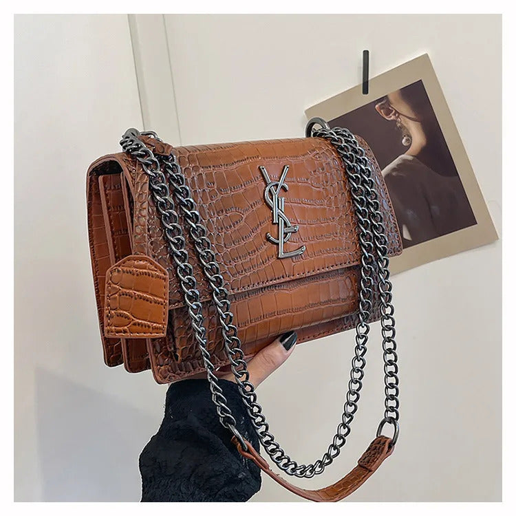 2024 new style bag high-end European and American retro chain Dionysian bag fashion shoulder crossbody bag