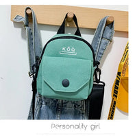 2022 Mini Women Messenger Bags Casual Canvas Shopper Shoulder Bags Women Handbags Crossbody Small Shoulder Bags for Women