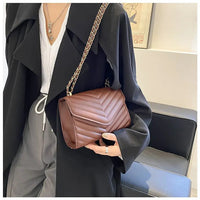 Single Shoulder Retro Fashionable Small Square Bag Crossbody Handbag