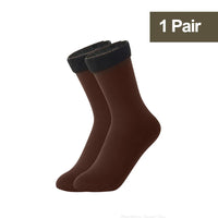 1/2/3/5/10Pairs Thermal Socks Women Winter Warm Thicken Fleece Short Socks Cashmere Wool Socks Snow Velvet Boots Home Floor Wear