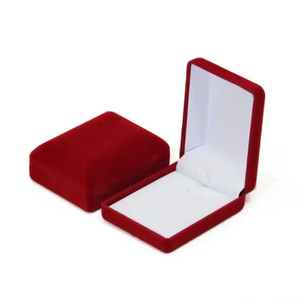 Velvet Necklace Box Pendant Box Jewelry Organizer Gift Packaging Box Jewelry Storage Container For Trinket