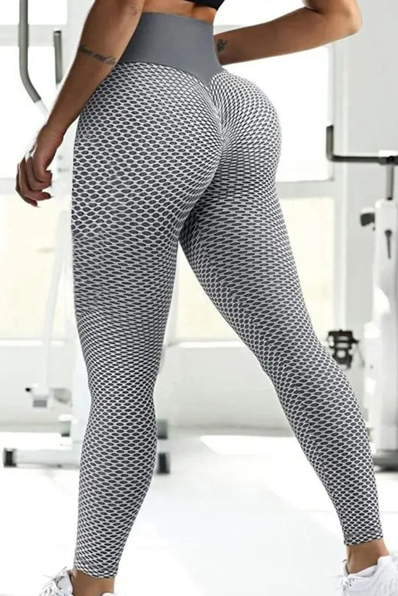 Gray High Waist Tik Tok Leggings