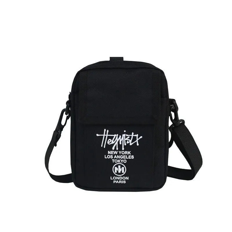 STUY Street Hip Hop Shoulder Slung Mobile Phone For Teenagers Japanese Classic Small Bag Magazine