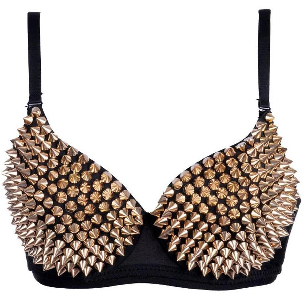 AONVE Newest Sexy Lingerie Sexy Women's Rhinestone Cover Bra Top Gold/Silver Plunge Wire Free Bralete Fashion Sequined Cover top