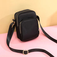 New Casual Large Capacity Shoulder Bags For Women Waterproof Oxford Multi-Zipper Crossbody Bag For Mother Shopping Handbag