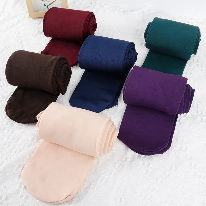 New Women Winter Thermal Leggings Warm High Waist Slim Thicken Velvet Tight Pants Pantyhose Fleece Stretchy Leggings Stockings