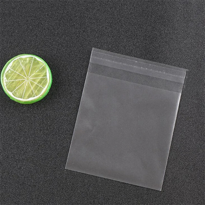 100Pcs/lot Transparent Dot Bags Small Ziplock Jewelry Packaging Bags Fresh-keeping Dustproof Reclosable Candy Cookie Storage DIY