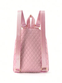 Quilted Pattern Classic Backpack