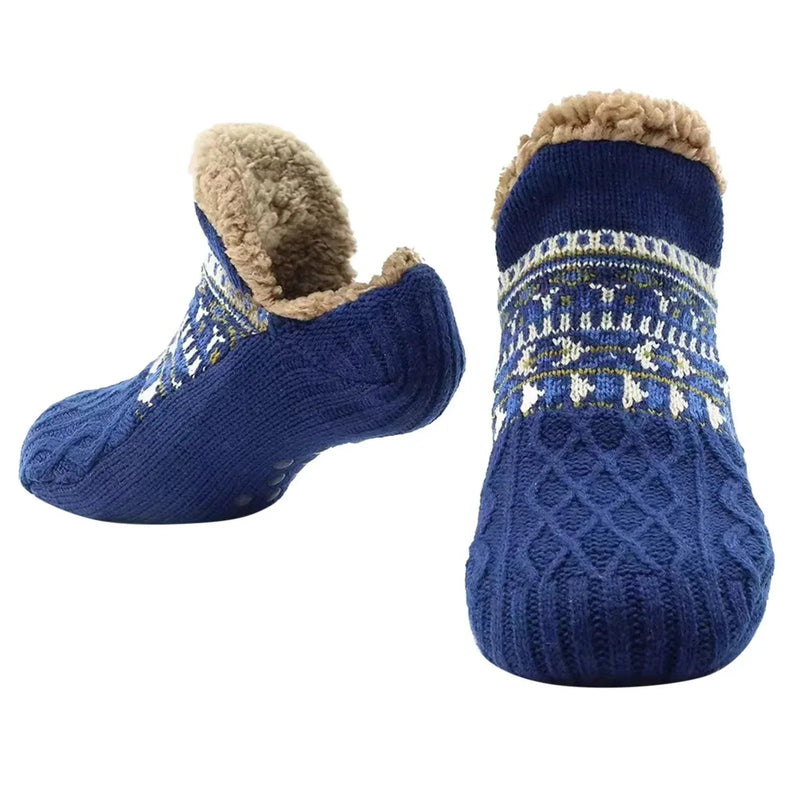 Super Warm Winter Non-slip Floor Socks Women Men Snow Socks Sleep Carpet Socks Slippers Socks Women Velvet Boot Unsiex Home Wear