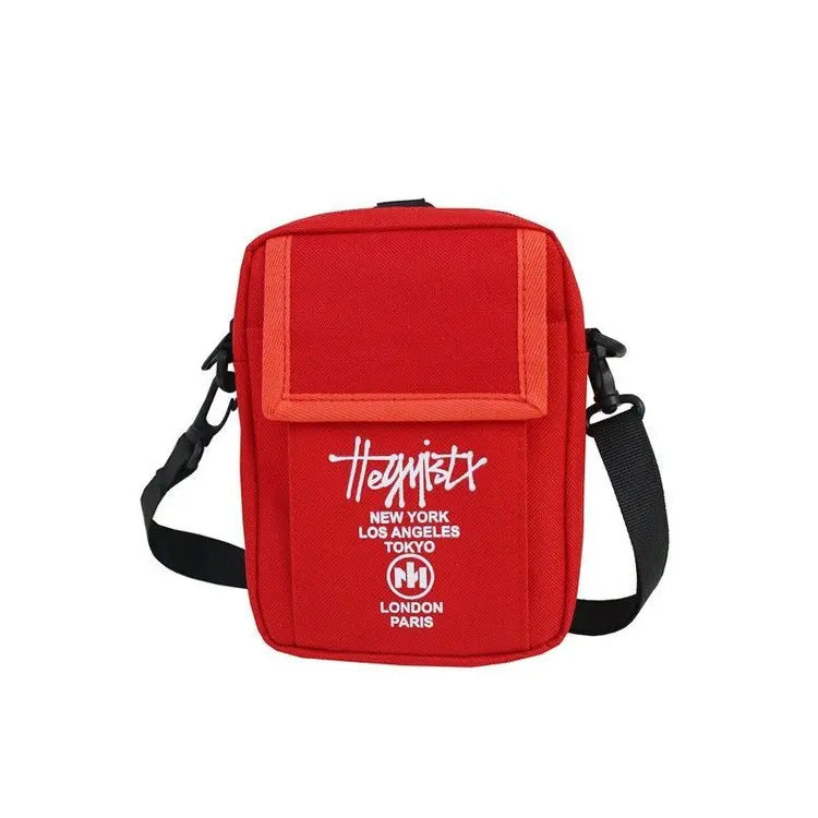 STUY Street Hip Hop Shoulder Slung Mobile Phone For Teenagers Japanese Classic Small Bag Magazine