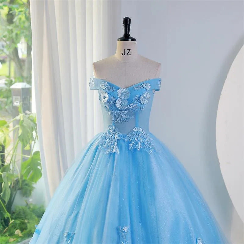 Party Dresses Sweet 15 Quinceanera Dresses 2024 Luxury Lace Ball Gown Prom Dress Customized 15 Year Old Dress