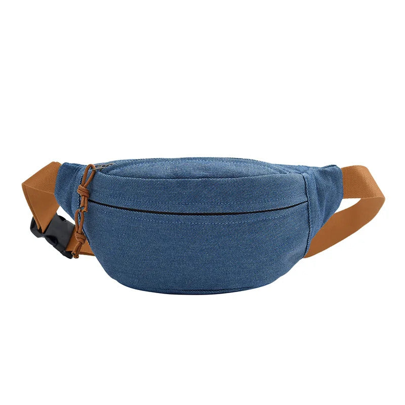 Casual Corduroy Belt Bags for Women Fashion Fanny Pack Female Banana Waist Bag Hip Purse Shoulder Crossbody Chest Bag Pocket