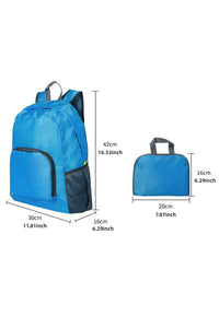 Light Blue Waterproof Ultra Light Foldable Backpack