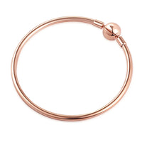 New Classics Rose Gold Love zircon Clip Bracelet Special Original Serpentine Bead Pendant Charm Jewelry Accessories