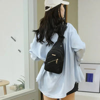 BestSelling Chest CrossBorder Supply Of Composite Fabric Leisure Shoulder Bag Ladies Backpack Embroidered